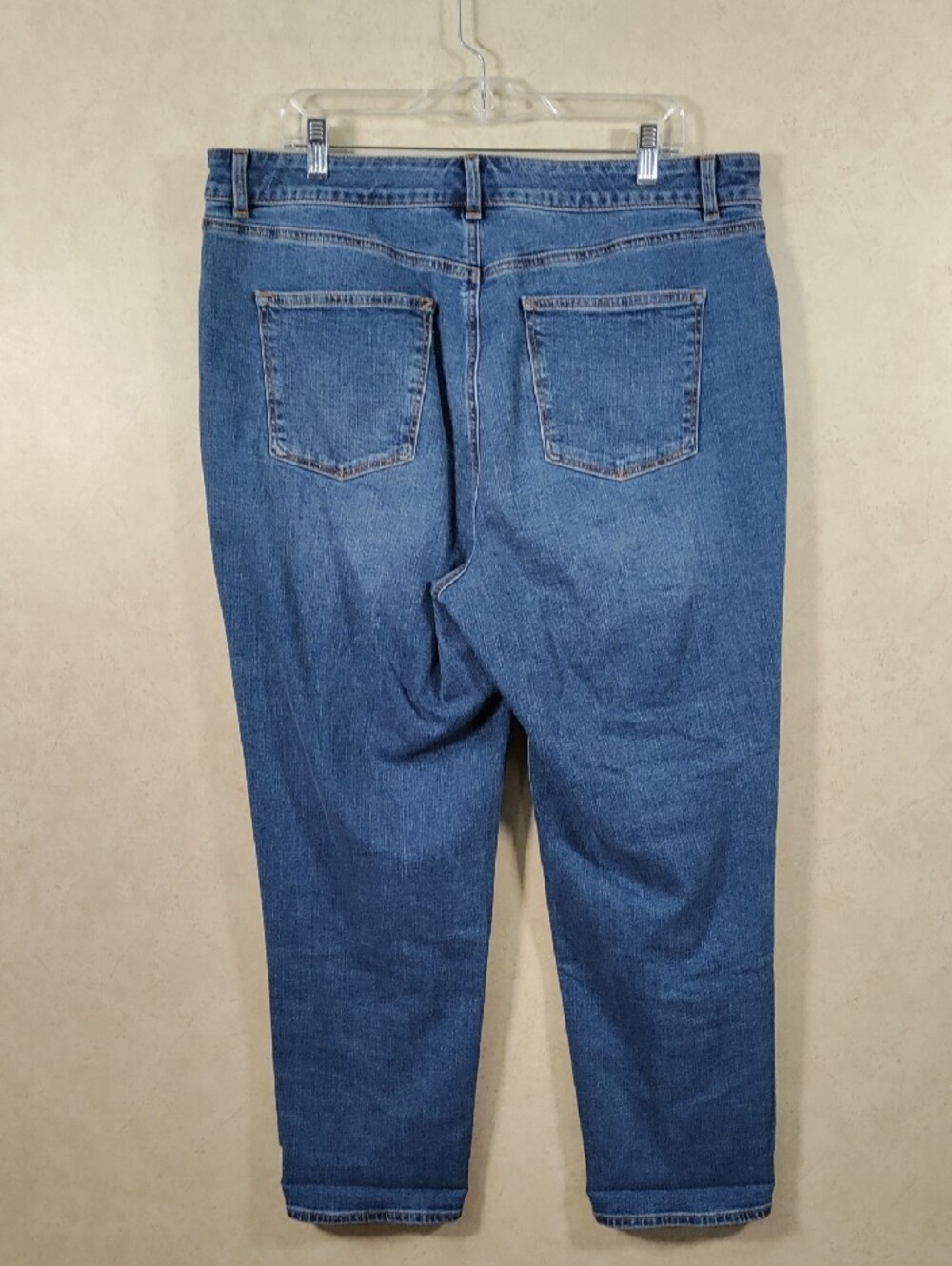 I135 Talbots Medium Wash Button-Fly Everyday Jeans 16 - Picture 6 of 10